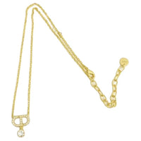 DIOR Metal Necklaces Women's Gold
