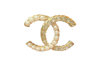 CHANEL Brooches Women's Gold