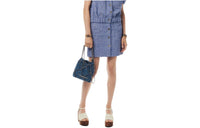 CHANEL 24 New Spring And Summer Arrivals Casual Short Skirts Women's Blue