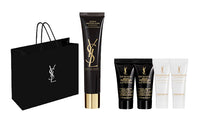 SAINT LAURENT Black Silk Satin Brightening Lotion Set