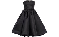 PRADA Sleeveless Dresses Women's Black