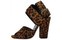 SAINT LAURENT Strap Sandals Women's Brown