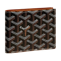 GOYARD SAINT-FLORENTIN Canvas With Leather Wallet Unisex Brown