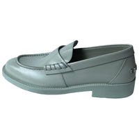 CHANEL Loafers Women's Light Green