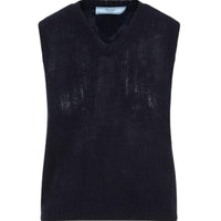 PRADA V Neck Knitted Vest