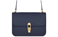 SAINT LAURENT Le Carre Box Leather Crossbody Bag, Shoulder Bag Women's