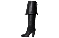 CELINE LA MOUSQUETAIRE Knee-high Boots Women's Black