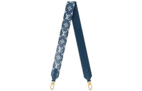 LOUIS VUITTON Bandoulière Denim Shoulder Strap Bag Strap Women's Blue