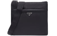 PRADA Fabric Shoulder Bag Crossbody Bag Regular Men's Black