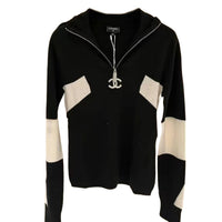 CHANEL FW24 Sweater Women's Blue