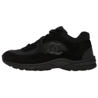 CHANEL Low Top Trainer Black Women's