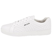 PRADA Low Top Stylish Skateboarding Shoes Women's White
