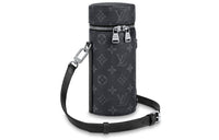 LOUIS VUITTON Canvas Storage Boxes Unisex Black