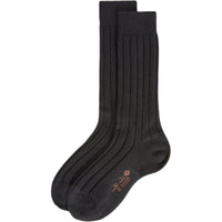 Loro Piana FW24 Mid-Calf Socks Women's 1 Pack Black