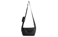 PRADA Calfskin Crossbody Bag Regular Men's Black