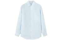 Loro Piana Shirts Men Sky Blue