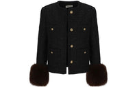 SAINT LAURENT Jackets Women's Black