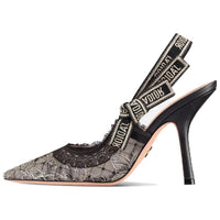 DIOR J'Adior Slim Heel High Heels 10cm Women's Black