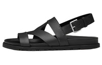 HERMES Delphes Fashion Sandal Men's Black