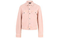 SAINT LAURENT Denim Jackets Women's Pink