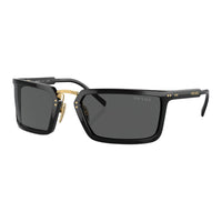 PRADA Eyewear Logo lettering Wraparound Sunglasses