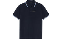 PRADA Plain Cotton Logo Luxury Outlet Polos