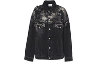 MIU MIU SS22 Denim Jacket Women's Black