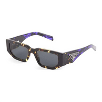 PRADA Tortoiseshell Gradient Rectangle frame Sunglasses