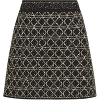 DIOR SS25 Casual Short Skirts Women's Black Gold