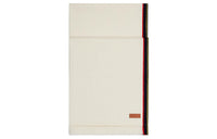HERMES Shawls Women's Light Beige/Red/Marine Blue