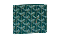 GOYARD Saint-Thomas Canvas With Leather Wallet Unisex Green
