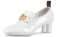 LOUIS VUITTON Swift High Heels Women's White