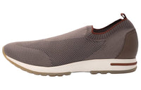 Loro Piana Low Top Casual Shoes Men's Gray