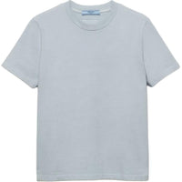 PRADA Triangle Logo Crewneck T Shirt