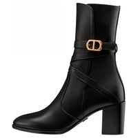 DIOR Empreinte Ankle Boots Women's Black