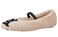 LOUIS VUITTON Popi Casual Single Shoes Women's Beige