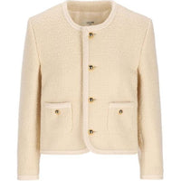 CELINE Jackets & Coats Women's Beige