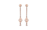 HERMES Earrings Women's Rose Gold