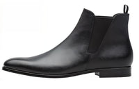 PRADA Ankle-Length Chelsea Boots Men's Black