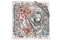 DIOR Silk Scarves Women's Rose Pink