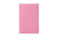 HERMES Calvi Epsom Calfskin Card Holder Women's 5P Pink
