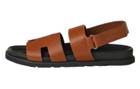 HERMES Beach Sandals Men's Brown