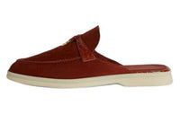 Loro Piana Wrap-toe Slippers Women's Red