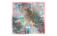 HERMES Mulberry Silk Women's Multicolor