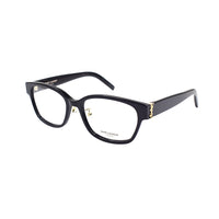 SAINT LAURENT Plate Frame Oval Eyeglass Frames Women's
