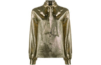 SAINT LAURENT Shirts Women's Gold