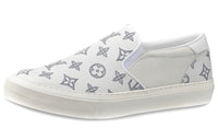 LOUIS VUITTON Trocadero Low-Top Stylish Skateboarding Shoes Men's White