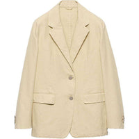 PRADA Single breasted Old Canvas Blazer