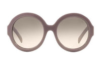 PRADA Plastic Round Sunglasses Women's Purple