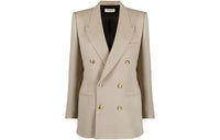 SAINT LAURENT Business Suits Women's Light Umber